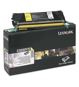 Lexmark C522-C5220YS Sarı Toner