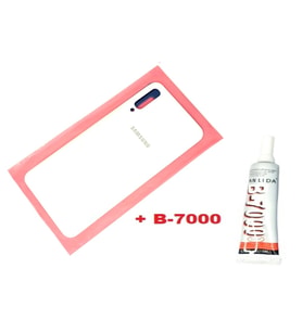 Tkgz Samsung Galaxy A50 A505 Arka Pil Batarya Kapağı (B-7000) BEYAZ