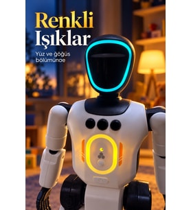 Uzaktan Kumandalı Robot Oyuncak El Hareketiyle Kontrol Özellikli