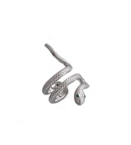 Yılan Kıkırdak Gümüş Küpe Sb2206 (Gümüş)