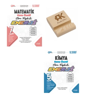 Palme 9. Sınıf Enerji Matematik ve Kimya Konu Özetli Soru Fasikülleri + Telefon Standı