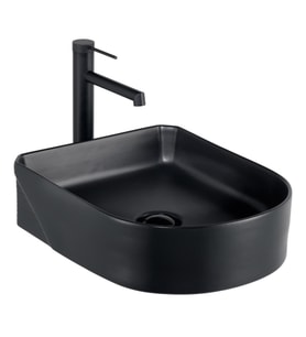 LENA TEZGAHÜSTÜ LAVABO (MAT SİYAH) EH-5110MS