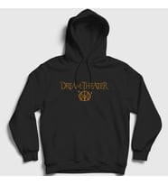 Presmono Unisex Siyah Logo V2 Dream Theater Kapüşonlu Sweatshirt 144267tt