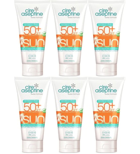 Cire Aseptine Sun Güneş Koruyucu Kremi Çocuk 50+ SPF 150 ML (6 Lı Set)