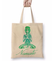 Namaste Yoga Bez Çanta Uzun Saplı