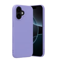 Iphone 17 Nano Içi Kadife Silikon - Lila