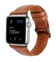 Apple Watch 44mm Uyumlu Luxury Leather Deri Kordon (Model 2)