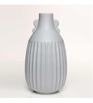 Vitale Antıque Gri Vazo Orta 17*17*33 Cm AK.JL0052