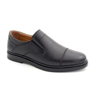 Wexperon 326-1 Erkek Hakiki Deri Comfort Ayakkabı (Siyah)