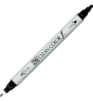 Zig Clean Color f Çift Uçlu Kalem 010 Black 
