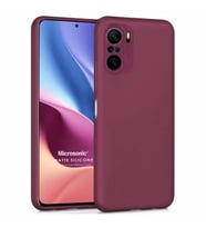 Microsonic Matte Silicone Xiaomi Mi 11i Kılıf Mor