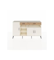 Arges Konsol 5 Raflı 2 Çekmeceli 3 Kapaklı 176x30x99 Aytaşı-Aytaşı/Çam