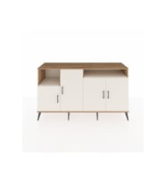Kronos Konsol 5 Raflı 4 Kapaklı 176x59x99 Çam-Aytaşı