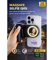 MagSafe Selfie Işığı, Fill Light, Gözlem Aynası, Bluetooth Çekim Tutacağı