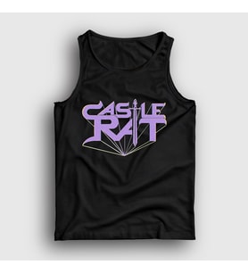 Presmono Unisex Siyah Logo Castle Rat Atlet 554427tt