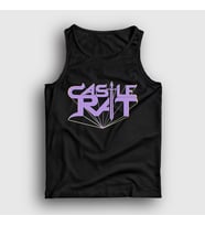 Presmono Unisex Siyah Logo Castle Rat Atlet 554427tt