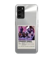 Oppo A55 Uyumlu Stranger Things Minimalist Poster Desenli Şeffaf Telefon Kılıfı
