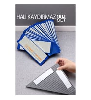 Halı Kaydırmaz - Halı Kilim Yolluk Kayma Önleyici Yapışkan 16 lı SET