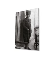 Atatürk Cam Tablo 4mm Dayanıklı Temperli Cam, Atatürk Glass Wall Art (Çok Renkli)