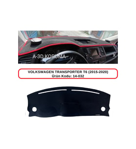 Volkswagen Transporter T6 (2015-2020) Torpido Koruması / Halısı / Örtüsü / Kılıfı