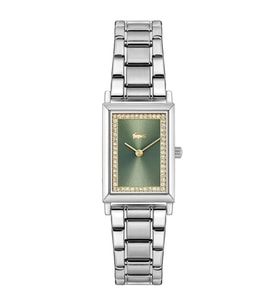 LACOSTE LAC2001406 ÇELİK YEŞİL KADRAN DİKDÖRTGEN KADIN KOL SAATİ