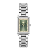 LACOSTE LAC2001406 ÇELİK YEŞİL KADRAN DİKDÖRTGEN KADIN KOL SAATİ