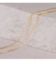 14 Ayar Forse Altın Zincir Kolye 1,10 gr