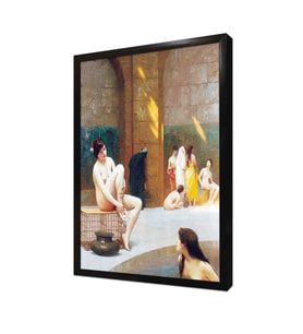 Hamam Çerçeveli Mdf Tablo