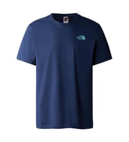The North Face  M S/S REDBOX CELEBRATION TEE Erkek T-Shirt NF0A7X1KIWV1 (Lacivert)