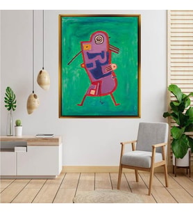 Altın  Çerçeveli tablo n1731