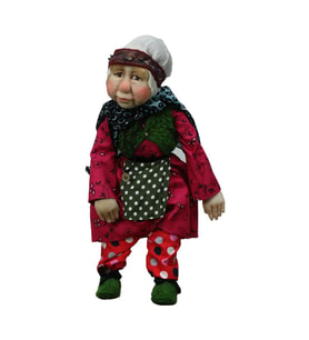 e38 EL İŞÇİLİĞİ DEKOR BEBEK 48*11 cm - 6153