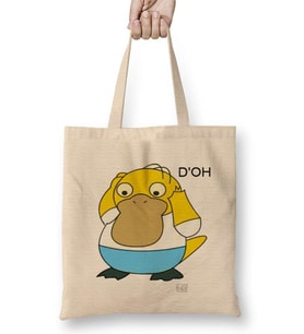 Homerduck Bez Çanta Uzun Saplı
