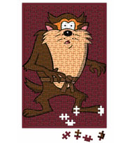 Looney Tunes Tasmanian Cazmanya Canavarı Puzzle 240 Parça