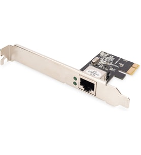 Digitus Gigabit Ethernet Ağ Kartı - 1 Rj45 Port - Pci Express - Realtek Rtl8111H - Düşük Profil Yuva