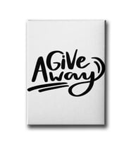Give Away Canvas Tablo MİND728
