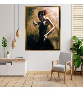 Altın  Çerçeveli tablo ss335