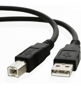 USB Yazıcı Printer Ara Bağlantı Kablosu 5 Metre Yüksek standart (28AWG) Sıfır Veri Kaybı Ve Uzun Ömür (Filtreli) (Ln-1349 Usb 5 Mt)