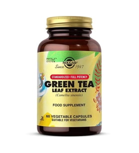 Solgar Green Tea Leaf Extract 60 Kapsül