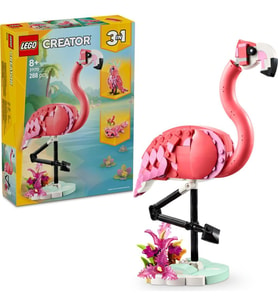 LEGO 31170 Creator 3’ü 1 Arada Vahşi Hayvanlar: Pembe Flamingo