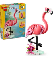 LEGO 31170 Creator 3’ü 1 Arada Vahşi Hayvanlar: Pembe Flamingo