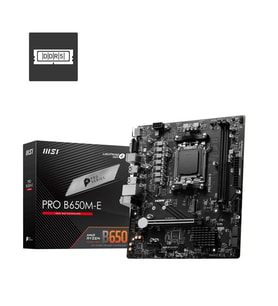 MSI PRO B650M-E DDR5 HDMI PCIE 4.0 AM5 mATX