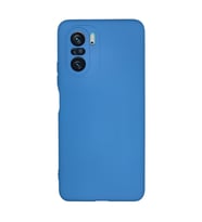 Xiaomi Poco F3 Kılıf Nano İçi Kadife Silikon - Mavi