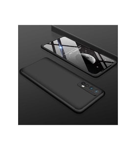 Realme 7 Uyumlu Kılıf Zore Ays Kapak (Siyah)
