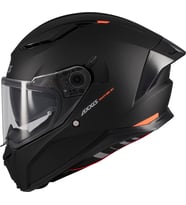 Motosiklet Kask Panther SV Full Face Güneş Vizörlü ECE 22.06R Motor Kaskı Mat Siyah