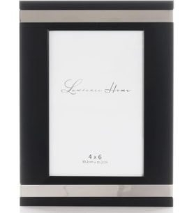 4x6 Siyah ve Gümüş Avant Resim Çerçevesi
