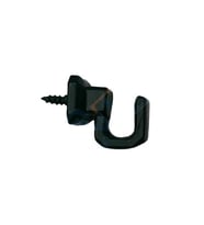 Northcity Vidalı Kanca Askı Küçük 15x18mm Siyah - Duvar Askısı