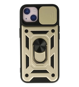iPhone 14 Kılıf Pars Lens Yüzüklü Silikon -