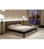 GM 225 VİGO ÇİFT KİŞİLİK METAL KARYOLA SİYAH 150X200