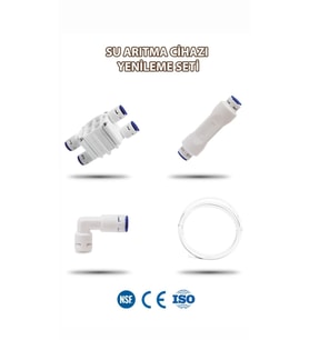 Su Arıtma Cihazı Yenileme Ve Bakım Kiti Shut Off - Flow - Valfe