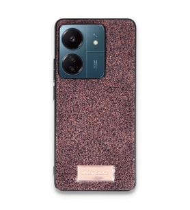 Xiaomi Redmi 13c Bright Simli Kapak - Derin Mor